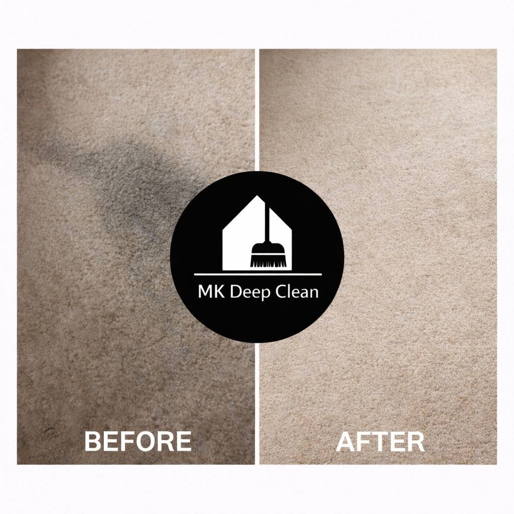 Before and after cleaning result, Central NJ, 1