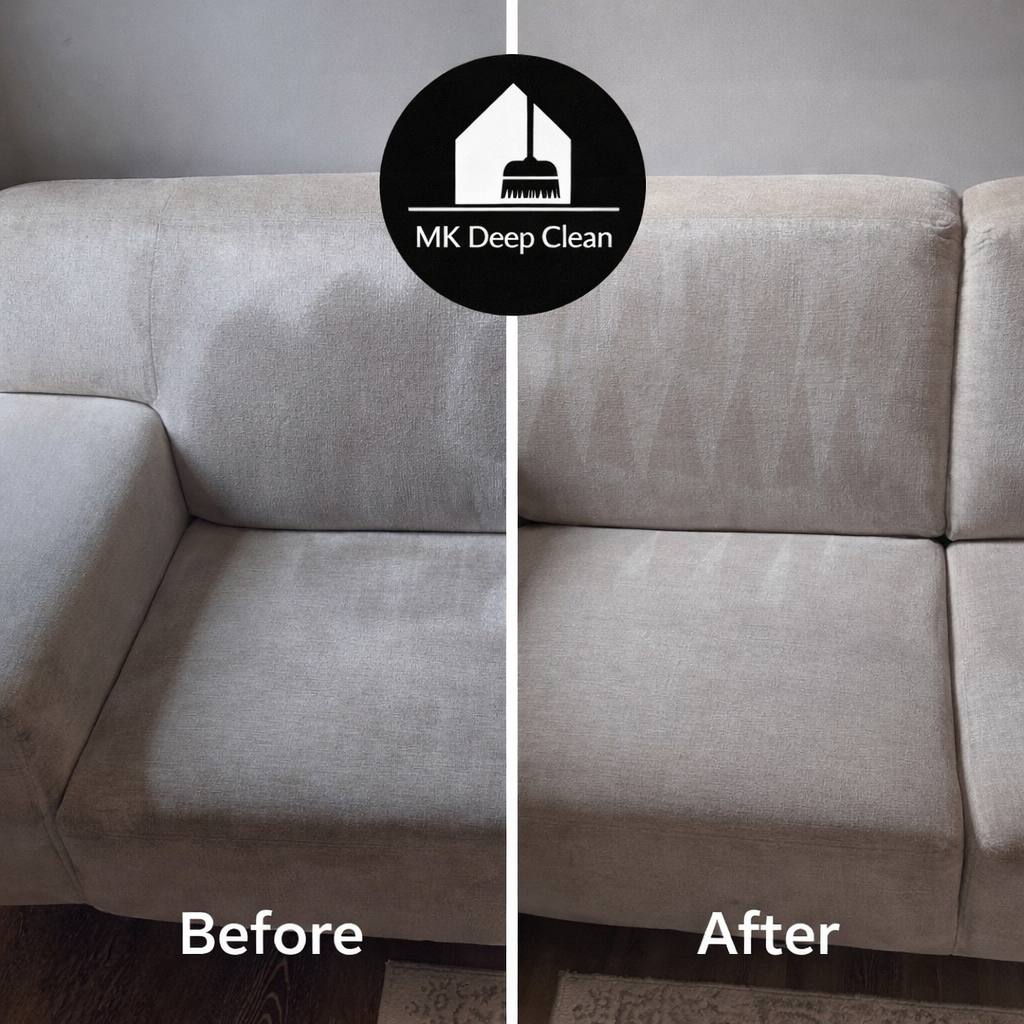 Before and after cleaning result, Central NJ, 3