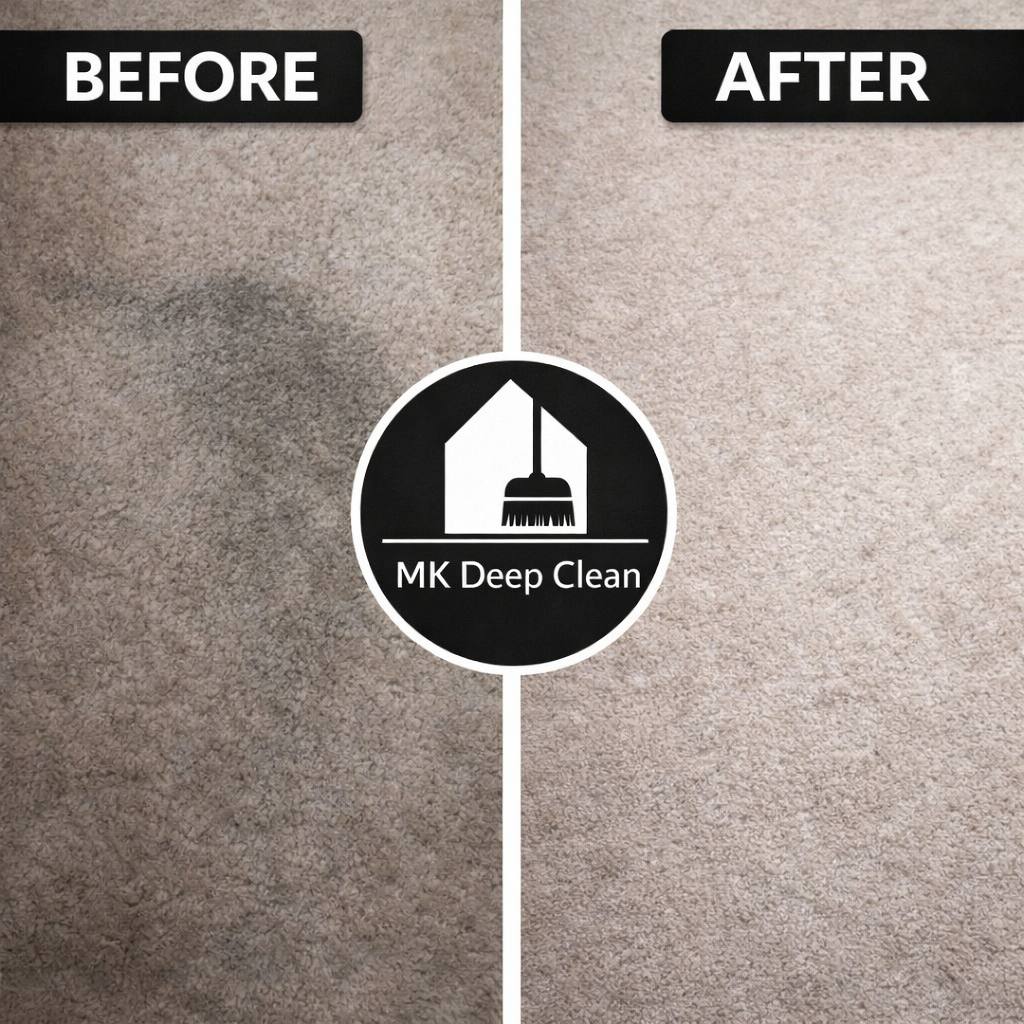 Before and after cleaning result, Central NJ, 26