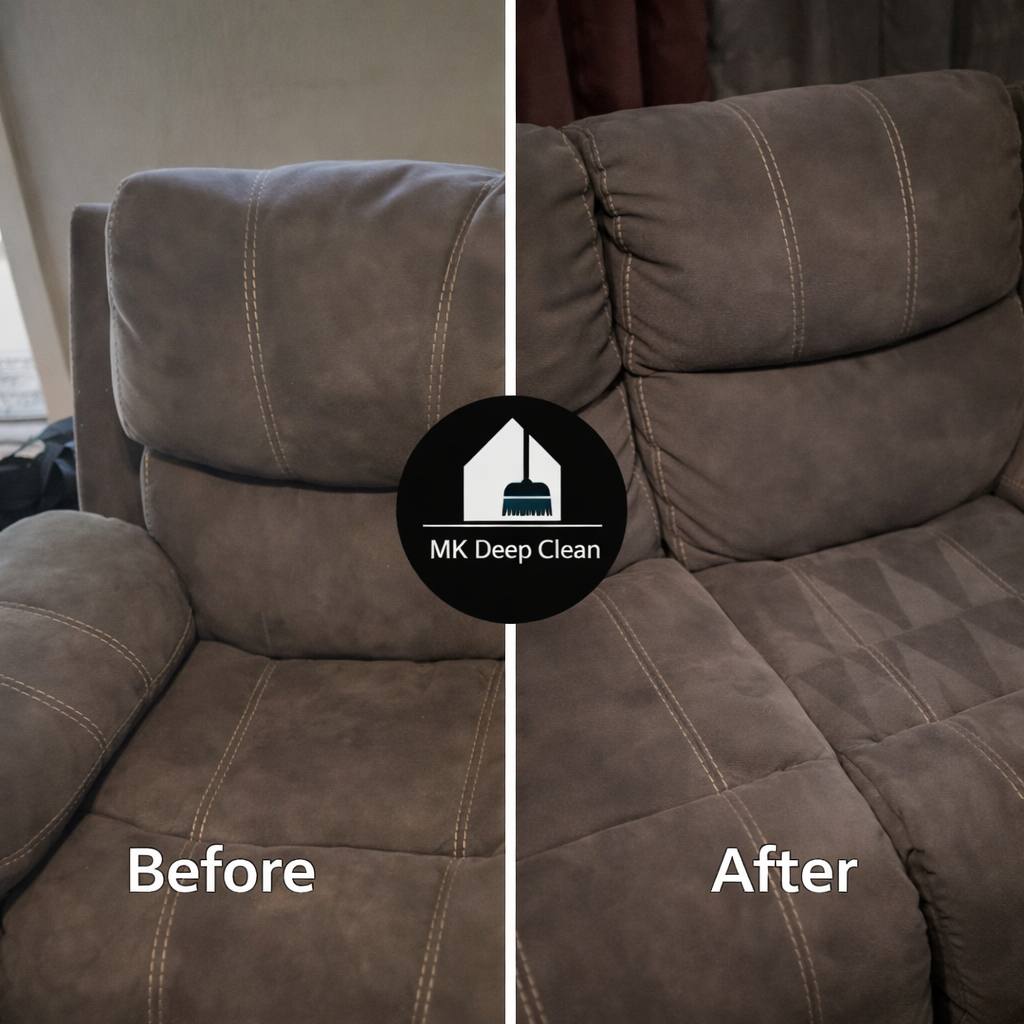 Before and after cleaning result, Central NJ, 27